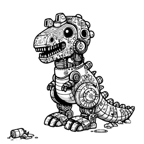 Mechanical Dino #1012