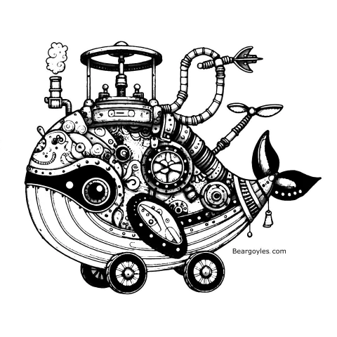 Steampunk Whale #1604