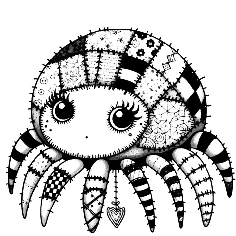 Patchwork spider