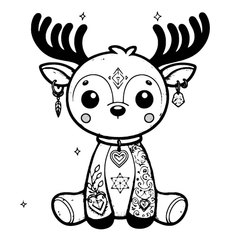 Beargoyle Deer #0002