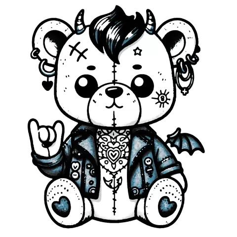 Colored artwork of Bearclaw Robinson