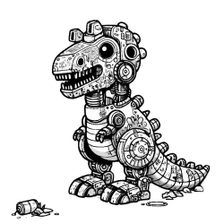 Mechanical Dino #1012