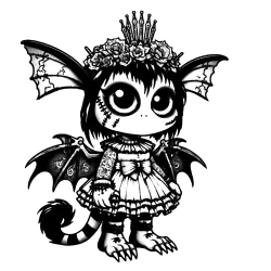 Gremlin Princess #1035