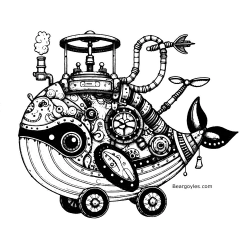 Steampunk Whale #1604