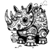 Robotic Rhino #1005