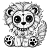 Beargoyle Lion #1714